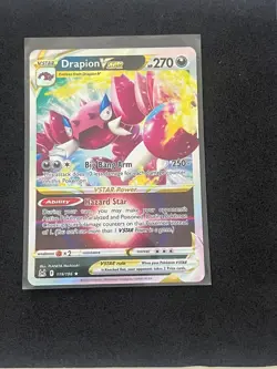 Drapion VSTAR 119/196 Pokemon TCG SWSH11: Lost Origin Holo NM - Image 1