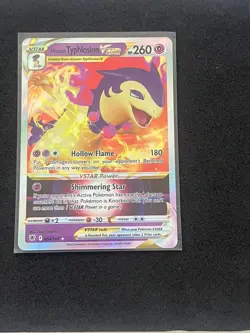 Hisuian Typhlosion VSTAR 054/189 Pokemon TCG SWSH10: Astral Radiance Holo NM - Image 1