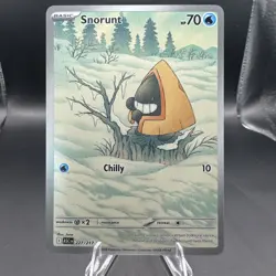 Pokemon TCG Snorunt Illustration Rare 227/217 Ascended Heroes NM - Image 1