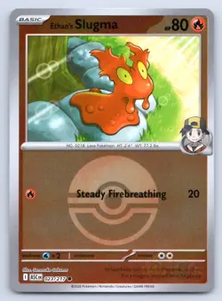 Pokemon Ethan's Slugma (Poke Ball) Ascended Heroes ASC C 023/217 NM - Image 1