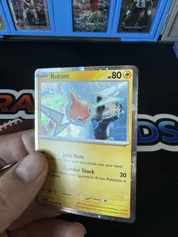 Rotom 070/198 Cosmos Holo Promo Scarlet & Violet Pokemon TCG Near Mint HD Swirl! - Image 2