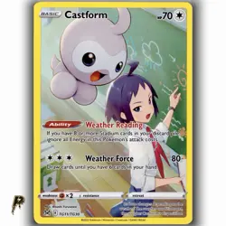 2022 Pokemon Lost Origins Trainer Gallery Castform TG11/TG30 Holo Rare NM - Image 1