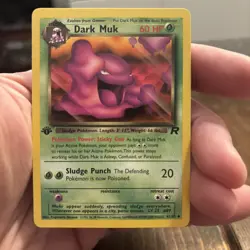 Pokemon 1st Edition Team Rocket Dark Muk 41/82 NEAR MINT - Image 1