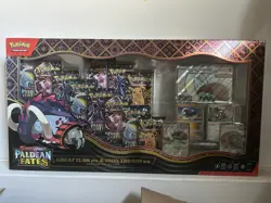 Pokemon TCG Paldean Fates Great Tusk and Iron Treads EX Premium Collection - Image 1