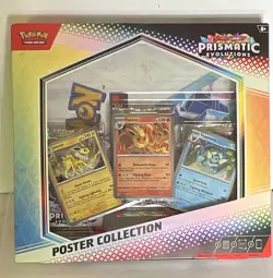 The Pokemon Company Prismatic Evolutions Poster Collection Eevee 3 Foil Promos - Image 1