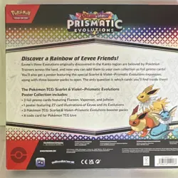 The Pokemon Company Prismatic Evolutions Poster Collection Eevee 3 Foil Promos - Image 2