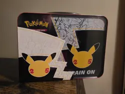 Sealed Pokemon 25th Anniversary Celebrations Lunch Box Treasure Chest - Image 2