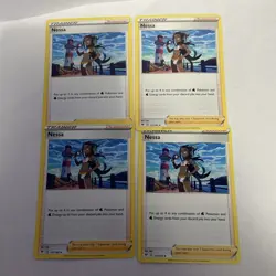 Pokemon TCG Vivid Voltage 4x Playset Nessa 157/185 Near Mint - Image 1