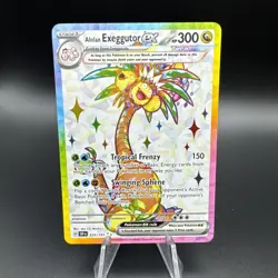 Alolan Exeggutor ex 225/191 Surging Sparks Ultra Rare NM - Image 1