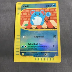 Pokemon - Marill 53/147 Aquapolis - Deutsch - Reverse Holo - Near Mint - Image 1