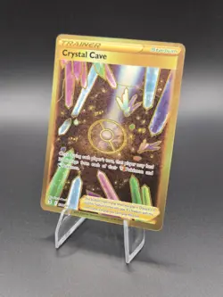 Pokemon Crystal Cave (Secret Gold) SWSH07: Evolving Skies #230/203 - Image 1