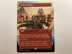 MTG Modern Horizons 3 ARENA OF GLORY Borderless NM (BIN) Graded Power - Image 1
