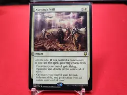 Akroma's Will Commander Legends Regular MP - Image 1