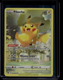 Pokemon TCG Pikachu GG30/GG70 Crown Zenith Galarian Gallery NM - Image 1