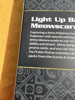 Pokemon TCG | Paldean Fates Meowscarada ex Premium Collection Box | New & Sealed - Image 4