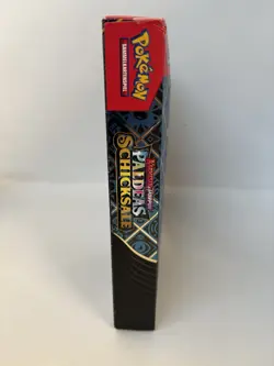Pokemon TCG Paldean Fates Quaquaval Ex Premium Collection Box German Damaged Box - Image 3
