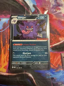 Pokemon TCG Gengar 050/088 GameStop Exclusive Perfect Order Promo SEALED Holo - Image 1