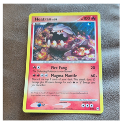Heatran 3/99 Arceus Rare Holo Basic 100 HP Keiko Moritsugu Pokemon TCG (EN) - Image 1