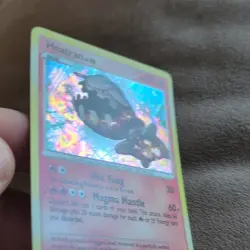 Heatran 3/99 Arceus Rare Holo Basic 100 HP Keiko Moritsugu Pokemon TCG (EN) - Image 3