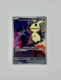 POKEMON TCG TR’S MIMIKYU FULL ART HOLO ASCENDED HEROES 238/217 BASIC EN - Image 1