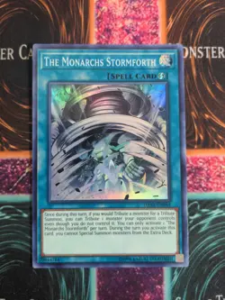 Yu-Gi-Oh! The Monarchs Stormforth DASA-EN044 Unlimited Super Rare NM - Image 1
