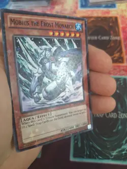 Yugioh Mobius the Frost Monarch BP01-EN009 Starfoil Rare Unlimited Near Mint - Image 3
