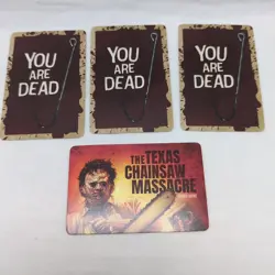The Texas Chainsaw Massacre Board Game Promo Death Cards - Image 1