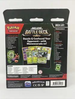 Pokemon Cards Deluxe Battle Deck Meowscarada Alakazam - Image 2
