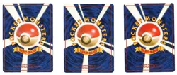 LOT OF THREE (3) VINTAGE JAPANESE POKEMON CARDS HOLO RARE - Image 2