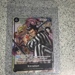 Bandai One Piece Card Game Kin'emon OP16-082 SR Foil Alt Art 6000 Cost 4 - Image 1