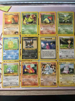 Pokemon TCG Vintage 12-Card Lot English Gym Heroes/Neo/Team Rocket Psyduck - Image 1