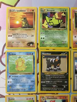 Pokemon TCG Vintage 12-Card Lot English Gym Heroes/Neo/Team Rocket Psyduck - Image 2
