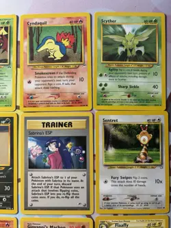 Pokemon TCG Vintage 12-Card Lot English Gym Heroes/Neo/Team Rocket Psyduck - Image 3