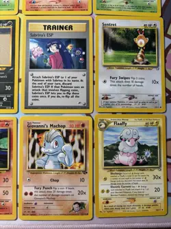 Pokemon TCG Vintage 12-Card Lot English Gym Heroes/Neo/Team Rocket Psyduck - Image 4