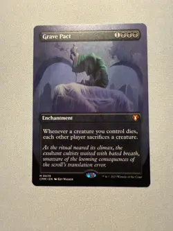 Grave Pact (Borderless) - MTG Commander Masters (CMM) #639 - Image 1