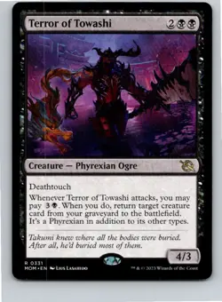 Magic the Gathering Terror of Towashi March of the Machine MTG Free Shipping! - Image 1