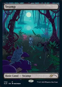 Swamp (#1132) Secret Lair LP MTG - Image 1