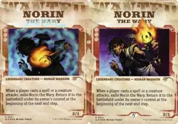 Norin the Wary // Norin the Wary - Extended Art Showcase Secret Lair NM MTG - Image 1