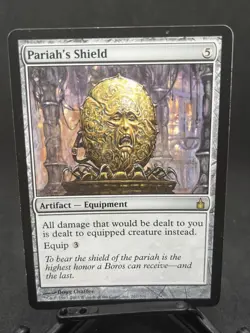MTG Pariah's Shield Ravnica 267/306 Regular Rare LP/MP - Image 1