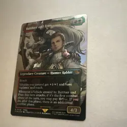 Magic The Gathering Final Fantasy Balthier and Fran 0538 Rare Foil Extended Art - Image 2