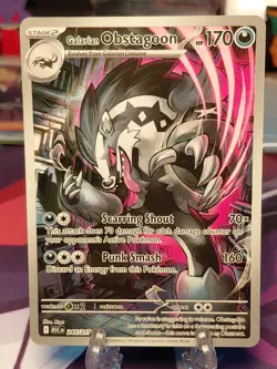 Obstagoon 245/217 NM Pokemon TCG Ascended Heroes IR - Image 1