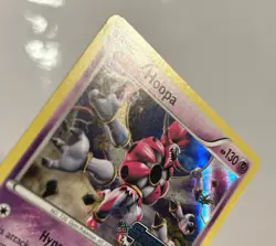 LP Pokemon Prerelease HOOPA Card XY BLACK STAR PROMO Set XY147 Holo Steam Siege - Image 2