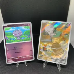 Pokemon TCG Espurr 095/088 Perfect Order 033/088 Mint Holo Set - Image 1