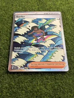 Surfer 293/217 Ascended Heroes Special Illustration Rare SIR Full Art Pokemon - Image 2