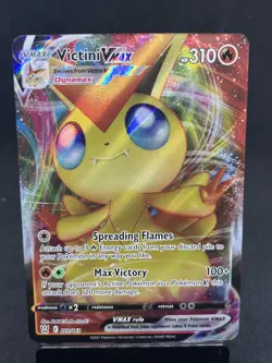 Pokemon TCG Victini VMAX Sword & Shield - Battle Styles 022/163 Holo Ultra Rare - Image 1