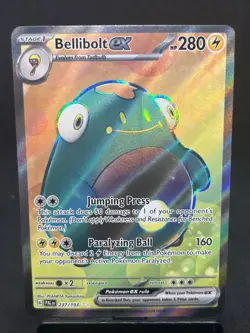 Bellibolt ex 237/193 Paldea Evolved Full Art Ultra Rare Pokemon TCG Card NM - Image 1