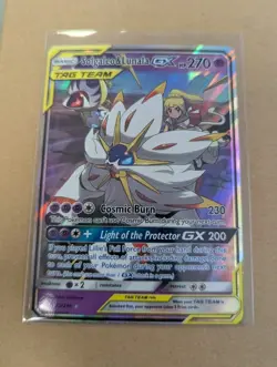 2019 POKEMON 75/236 BASIC SOLGALEO & LUNALA GX PRE OWNED - Image 3