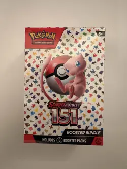 Pokemon TCG Scarlet & Violet 151 Booster Bundle Sealed New (6 packs) - Image 1