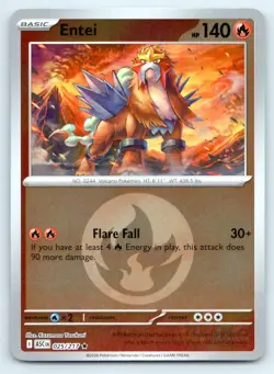 Pokemon Entei (Energy Symbol) Ascended Heroes ASC R RH 025/217 NM - Image 1