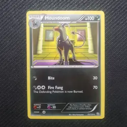 Houndoom 75/124 Base Dragons Exalted Pokemon MP - Image 1